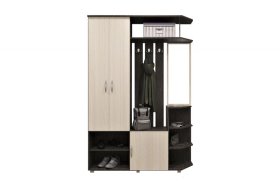 Прихожая Домино венге/дуб млечный в Покачах - pokachi.mebel-tymen.ru | фото