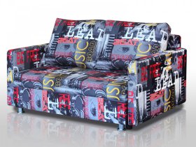 Диван Реал 120 с подлокотниками мьюзик в Покачах - pokachi.mebel-tymen.ru | фото