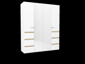 Анона 8 Шкаф для одежды и белья 4-створчатый в Покачах - pokachi.mebel-tymen.ru | фото