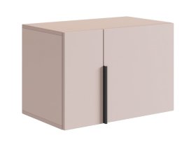 Антресоль двухдверная L600 Баско кашемир в Покачах - pokachi.mebel-tymen.ru | фото