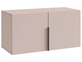 Антресоль двухдверная L800 Баско кашемир в Покачах - pokachi.mebel-tymen.ru | фото