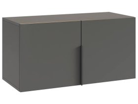 Антресоль двухдверная L800 Баско графит в Покачах - pokachi.mebel-tymen.ru | фото