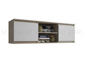 Антресоль Челси Белый глянец, дуб сонома в Покачах - pokachi.mebel-tymen.ru | фото