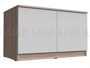 Антресоль-тумба Челси Белый глянец, дуб сонома в Покачах - pokachi.mebel-tymen.ru | фото