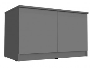 Антресоль-тумба Челси Графит в Покачах - pokachi.mebel-tymen.ru | фото