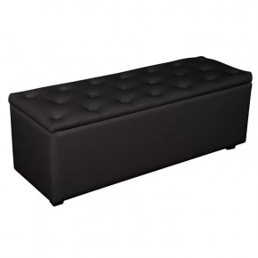 Банкетка Монако-2 (черный) в Покачах - pokachi.mebel-tymen.ru | фото