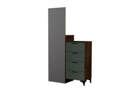 Брента Комод с зеркалом Оливковый в Покачах - pokachi.mebel-tymen.ru | фото