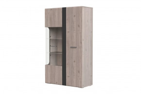 "БРИЗ" шкаф-витрина, 2 дверцы в Покачах - pokachi.mebel-tymen.ru | фото