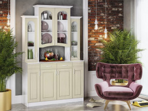 Буфет 4-х створчатый Констанция Фисташка, Мускат в Покачах - pokachi.mebel-tymen.ru | фото