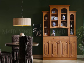 Буфет 4-х створчатый Лиза-2 Ольха матовый в Покачах - pokachi.mebel-tymen.ru | фото