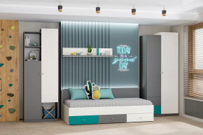 Детская Клео ОК-1, графит, миндаль, океан Диал в Покачах - pokachi.mebel-tymen.ru | фото