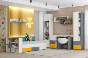 Детская Клео С-2, графит, миндаль, солнечный Диал в Покачах - pokachi.mebel-tymen.ru | фото