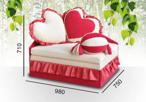 Детский Диван-Кровать Нежность в Покачах - pokachi.mebel-tymen.ru | фото