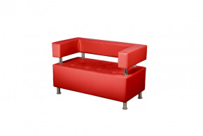 Диван 2-х местный Рейли (красный) в Покачах - pokachi.mebel-tymen.ru | фото