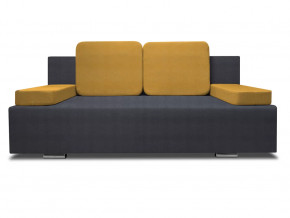 Диван Анри Shaggy Grafit-Shaggy Mustard кат. 2 в Покачах - pokachi.mebel-tymen.ru | фото