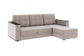 Диван АТЛАНТ угловой без столика NEO 8 кэмэл в Покачах - pokachi.mebel-tymen.ru | фото