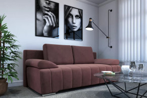 Диван-кровать "Гамма" винный в Покачах - pokachi.mebel-tymen.ru | фото