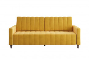 Диван-кровать Марк Модель 054 Велюр Ультра Мустард в Покачах - pokachi.mebel-tymen.ru | фото