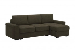 Диван-кровать угловой "Леон" хаки в Покачах - pokachi.mebel-tymen.ru | фото