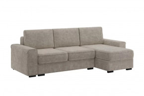 Диван-кровать угловой "Леон" жемчужно-серый в Покачах - pokachi.mebel-tymen.ru | фото