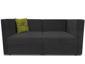 Диван модульный прямой Бергамо две секции Dream Grafit кат. 3 в Покачах - pokachi.mebel-tymen.ru | фото