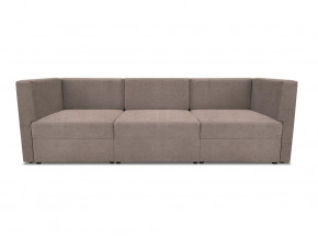 Диван модульный прямой Бергамо три секции Savana Plus Mocca кат. 1 в Покачах - pokachi.mebel-tymen.ru | фото