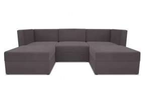 Диван модульный угловой Бергамо пять секций Dream Grey кат. 3 в Покачах - pokachi.mebel-tymen.ru | фото