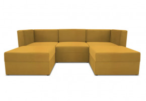 Диван модульный угловой Бергамо пять секций Dream Yellow кат. 3 в Покачах - pokachi.mebel-tymen.ru | фото