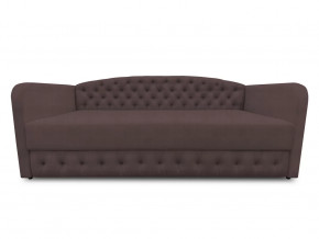 Диван-софа Гарвард-2 с каретной стяжкой Bingo Chocolate кат.1 в Покачах - pokachi.mebel-tymen.ru | фото