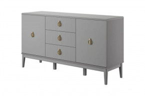 Фарго Комод 2 двери 3 ящика Антрацит в Покачах - pokachi.mebel-tymen.ru | фото