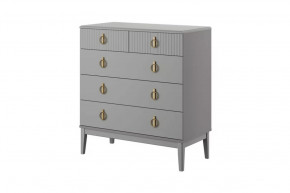 Фарго Комод 5 ящиков 890 Антрацит в Покачах - pokachi.mebel-tymen.ru | фото