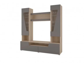 Гостиная Анталия 2 Сонома - Графит софт в Покачах - pokachi.mebel-tymen.ru | фото