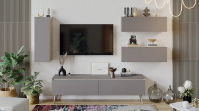 Гостиная «Глосс» №8 Баттл Рок, Бежевый в Покачах - pokachi.mebel-tymen.ru | фото