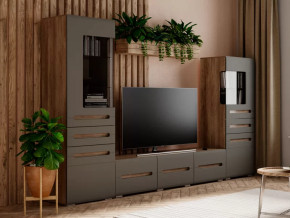 Гостиная Наоми графит нубук в Покачах - pokachi.mebel-tymen.ru | фото