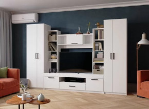 Гостиная СИДНЕЙ-2 (ш3000*г470*в2000мм), ЛДСП Белый в Покачах - pokachi.mebel-tymen.ru | фото