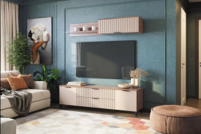 Гостиная Тоскана №1, дуб табачный/бисквит в Покачах - pokachi.mebel-tymen.ru | фото