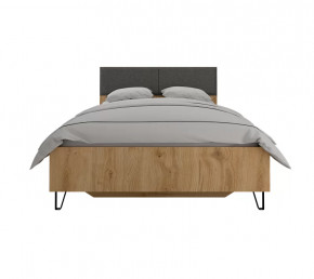 GRACE кровать LOZ120х200 (Дуб наварра/Графит) в Покачах - pokachi.mebel-tymen.ru | фото