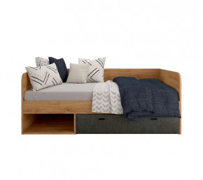 GRACE кровать LOZ90 (Дуб наварра/Графит) в Покачах - pokachi.mebel-tymen.ru | фото