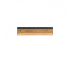 GRACE полка POL98 (Дуб наварра/Графит) в Покачах - pokachi.mebel-tymen.ru | фото