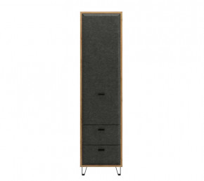 GRACE шкаф REG1D2S (Дуб наварра/Графит) в Покачах - pokachi.mebel-tymen.ru | фото