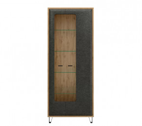 GRACE шкаф REG2W (Дуб наварра/Графит) в Покачах - pokachi.mebel-tymen.ru | фото