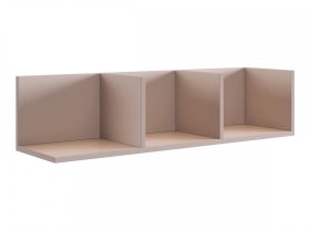 Полка навесная 2 Рич кашемир в Покачах - pokachi.mebel-tymen.ru | фото