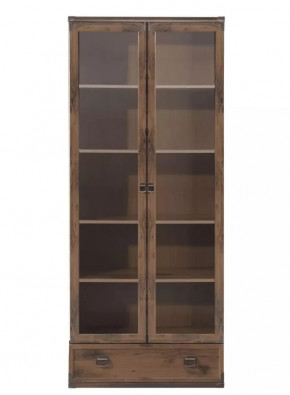 ИНДИАНА шкаф-витрина JWIT 2d1s (Дуб саттер) в Покачах - pokachi.mebel-tymen.ru | фото