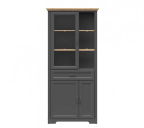 JASMIN шкаф REG1W2D1S (Графит/ Дуб артизан) в Покачах - pokachi.mebel-tymen.ru | фото