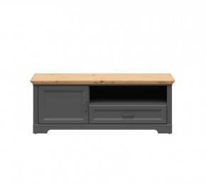 JASMIN тумба RTV1D1S (Графит/ Дуб артизан) в Покачах - pokachi.mebel-tymen.ru | фото