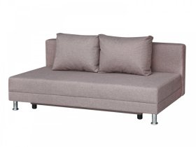 Диван Комфорт Лайт без подлокотников 2 подушки латте в Покачах - pokachi.mebel-tymen.ru | фото