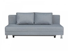 Диван Комфорт Лайт без подлокотников 2 подушки грей в Покачах - pokachi.mebel-tymen.ru | фото