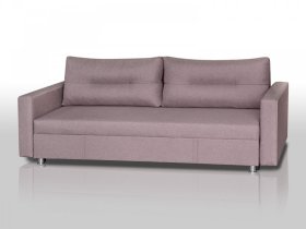 Диван Комфорт с прямыми подлокотниками латте в Покачах - pokachi.mebel-tymen.ru | фото