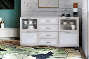 Комод №7 Экокожа Зарон в Покачах - pokachi.mebel-tymen.ru | фото