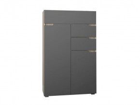 Комод Анталия Сонома-Графит софт в Покачах - pokachi.mebel-tymen.ru | фото